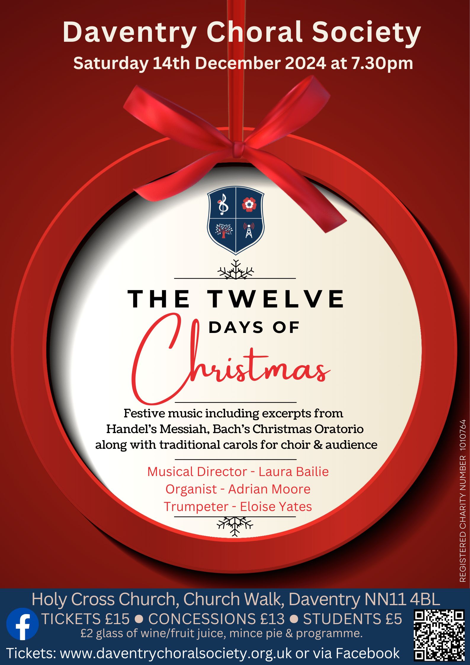 12 Days of Christmas Concert 2024 Poster
